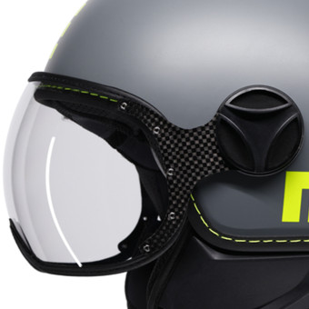 Momo Design FGTR Classic Fluo Matt Grey Yellow Fluo