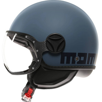 Casque Open Face Momo Design FGTR Classic Matt Dusty Blue Casque Open Face Momo Design FGTR Classic Matt Dusty Blue