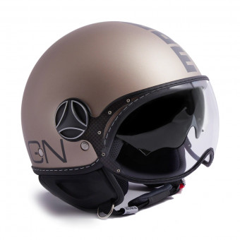 Open Face Momo Design FGTR Evo 3 Nickel Frost Matt Anthracite