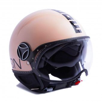 Open Face Momo Design FGTR Evo 3 Powdery Pink Black