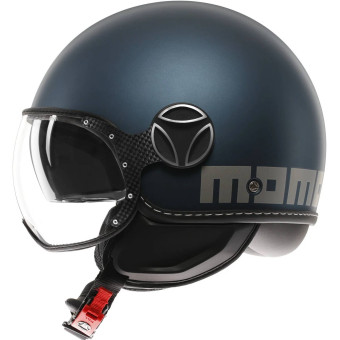 Casque Open Face Momo Design FGTR Evo Matt Avio Silver Casque Open Face Momo Design FGTR Evo Matt Avio Silver