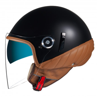 Casque Open Face Nexx SX.60 Artizan Black Camel Mat Casque Open Face Nexx SX.60 Artizan Black Camel Mat