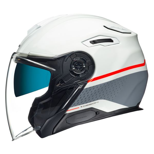 Open Face Nexx X.Viliby Streetgeist White Grey