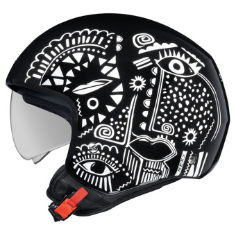 Open Face Nexx Y.10 Artville Black White