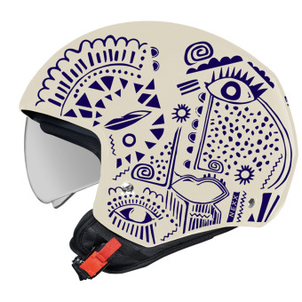 Open Face Nexx Y.10 Artville Classic Cream