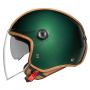 Casque Open Face Nexx Y.10 Midtown Green Camel