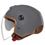 Casque Open Face Nexx Y.10 Sunny Titanium Camel
