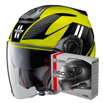 Open Face Nolan N40 5 Crosswalk N-Com 36 + Kit Bluetooth B602R