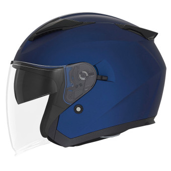 Open Face NOX N129 Blue Metallic Matt