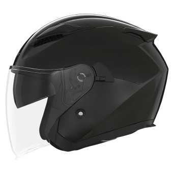 Open Face NOX N129 Shiny Black