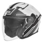 Casque Open Face NOX N130 Ekto White Black