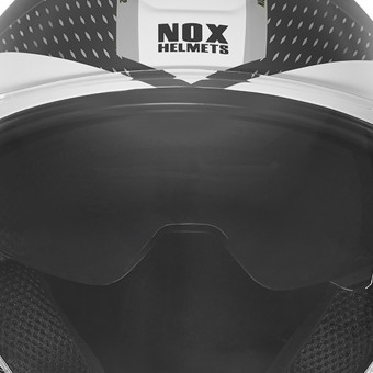 NOX N182 Round Mat Black Silver