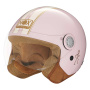 Casque Open Face NOX N210 Evo Pastel Pink White Line