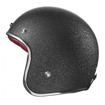 Open Face NOX N242 Glitter Matt Black