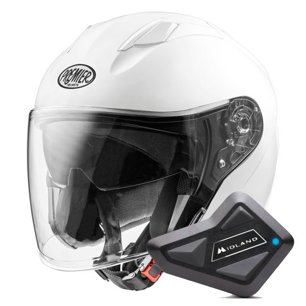 Open Face Premier Dokker U8 + Kit Bluetooth BT Mini