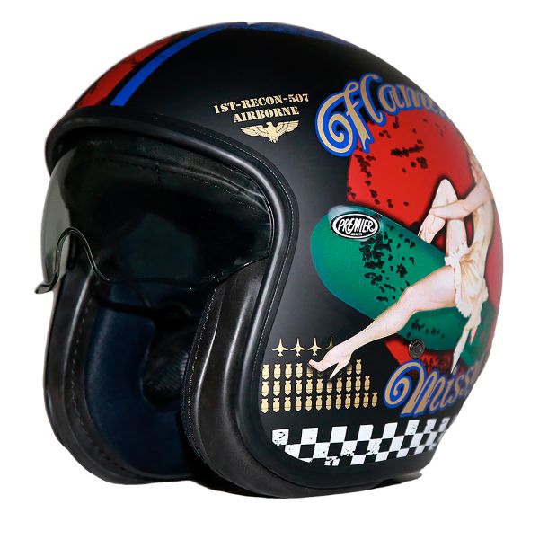 Open Face Premier Vintage Pinup 9 BM Open Face Premier Vintage Pinup 9 BM