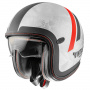 Casque Open Face Premier Vintage Platinium DR DO92BM