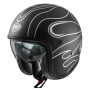 Casque Open Face Premier Vintage Platinum Carbon FR Silver Chromed BM