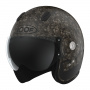 Casque Open Face Roof Bamboo Black Mat