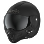 Casque Open Face Roof Roadster Iron Mat Black Black