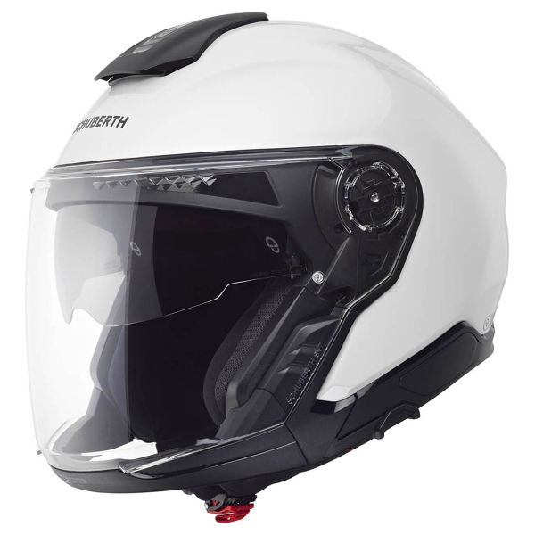Open Face Schuberth J2 Glossy White