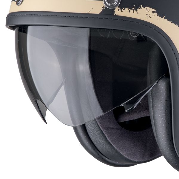 Scorpion Belfast Evo Adonis Matt Black Beige + Exo-Com Link-1C Bluetooth Kit