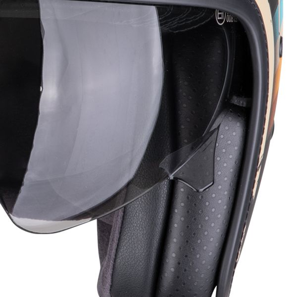 Scorpion Belfast Evo Adonis Matt Black Beige + Exo-Com Link-1C Bluetooth Kit