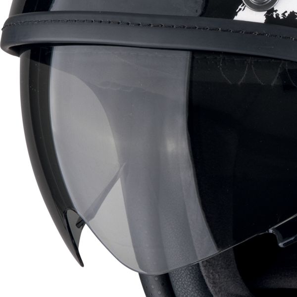 Scorpion Belfast Evo Adonis White Red Blue + Exo-Com Link-1C Bluetooth Kit