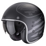 Casque Open Face Scorpion Belfast Evo Dawg Matt Black Silver