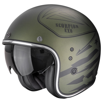 Open Face Scorpion Belfast Evo Dawg Matt Green