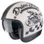 Casque Open Face Scorpion Belfast Evo Drive Fast Cream Matt Black