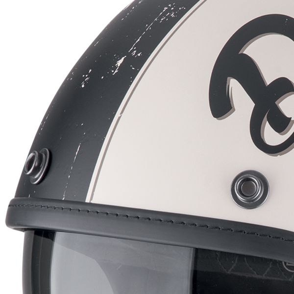 Scorpion Belfast Evo Drive Fast Cream Matt Black