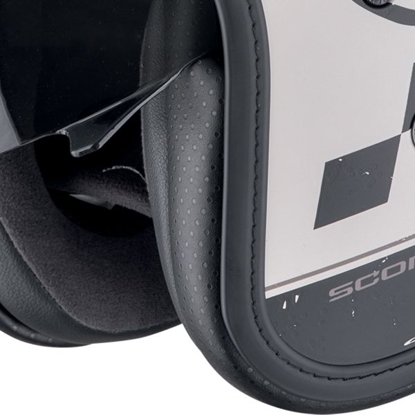 Scorpion Belfast Evo Drive Fast Cream Matt Black