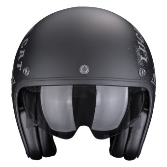 Scorpion Belfast Evo Hangar Matt Black Silver
