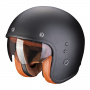 Casque Open Face Scorpion Belfast Evo Luxe Matt Black