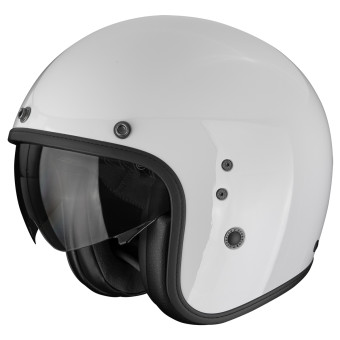 Open Face Scorpion Belfast Evo Solid Light Grey
