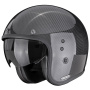 Casque Open Face Scorpion Belfast II Carbon Solid Black