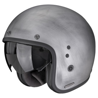 Open Face Scorpion Belfast II Scratch Silver