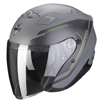 Scorpion EXO 230 Fenix Grey Matt Cement + Kit Bluetooth 5S Solo