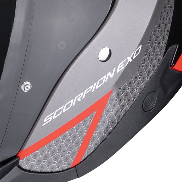 Scorpion Exo 230 Loop Metal Black Red