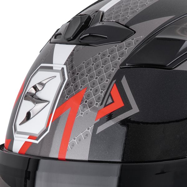 Scorpion Exo 230 Loop Metal Black Red