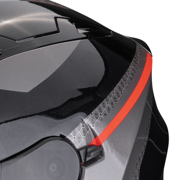 Scorpion Exo 230 Loop Metal Black Red