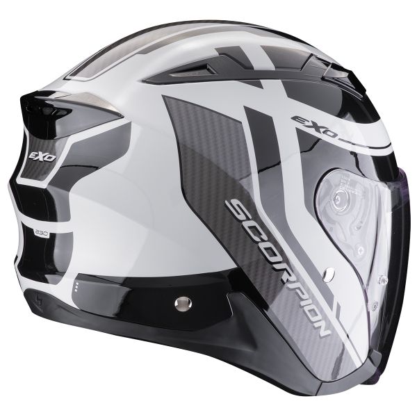 Scorpion Exo 230 Pul Grey Black + Kit bluetooth 5R Lite Solo