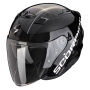Casque Open Face Scorpion Exo 230 QR Black Silver