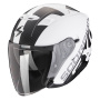 Casque Open Face Scorpion Exo 230 QR Matt White Black
