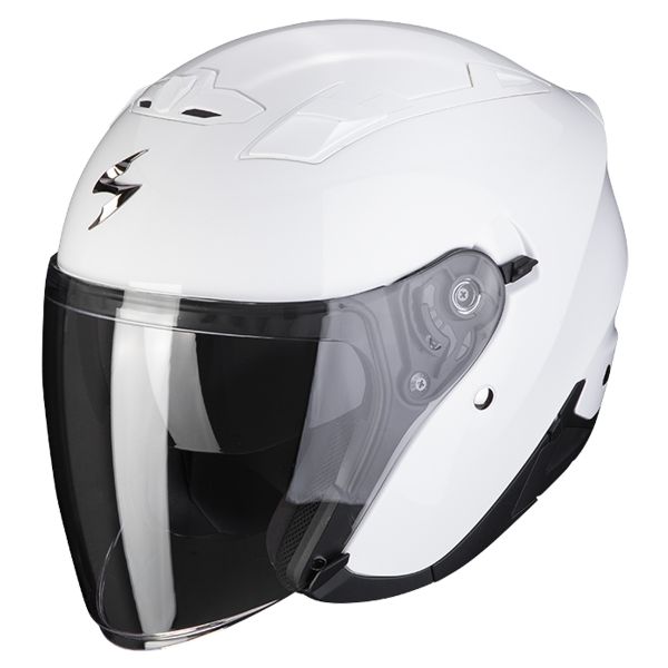 Open Face Scorpion Exo 230 White Open Face Scorpion Exo 230 White