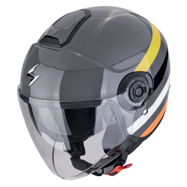 Open Face Scorpion Exo City II Bee Grey Yellow Black