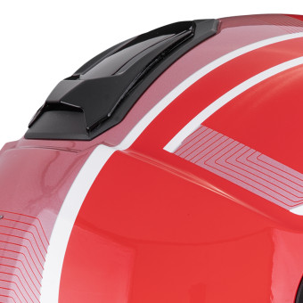 Scorpion Exo City II Cosmos Red Silver