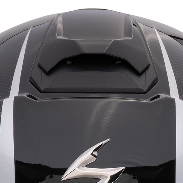 Scorpion Exo City II Intercity Black Chameleon + Exo-Com Link-1 Bluetooth Kit