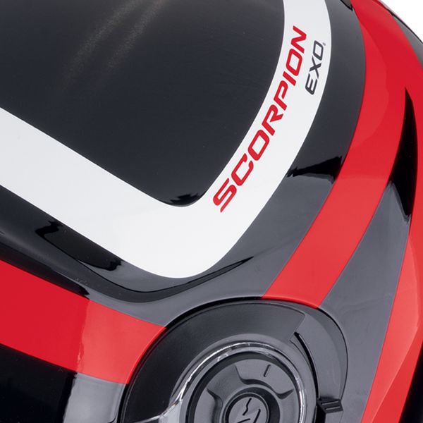 Scorpion Exo City II Riva Black Red